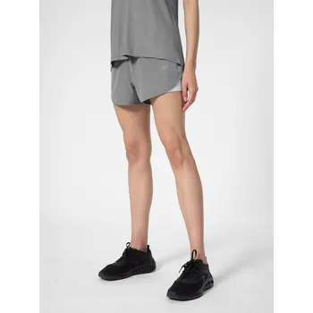 Dámské kraťasy 4F 4FSS23TFSHF141 MIDDLE GREY Dámské sportovní kraťasy US S