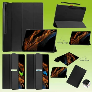 Pouzdro na tablet Pouzdro pro Samsung Galaxy Tab S8 Ultra černé