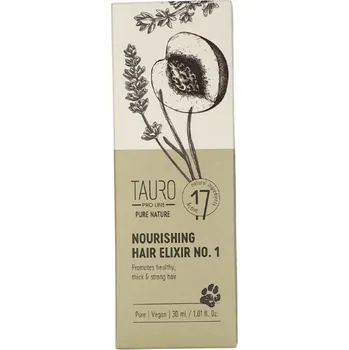 Vonný olej TAURO PRO LINE Elixír TPL PURE NATURE pro výživu a hydrataci srsti No. 1 30 ml