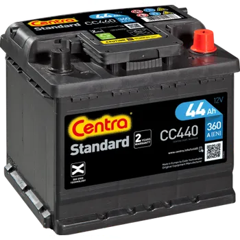 Autobaterie Autobaterie Centra Standard 44AH , 12V 360A , CC440 ,