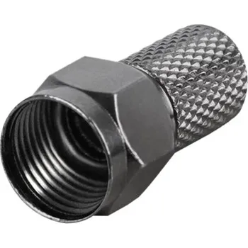 Anténní redukce GETI Konektor F 6.8mm gum. kroužek