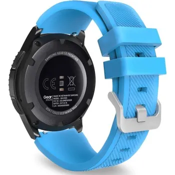 Řemínek na hodinky BSTRAP | BStrap Silicone Sport reminek na Xiaomi Watch S1 Active, light blue (SSG006C1112)