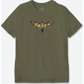 Pánské tričko BRIXTON triko - Beeler S S Stt Olive Surplus (OLVSP)