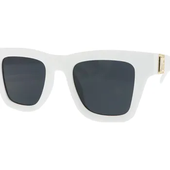 Sluneční brýle Dámské sluneční brýle, Cat Eye - hranaté 23807, bílé barvy 9001557-9