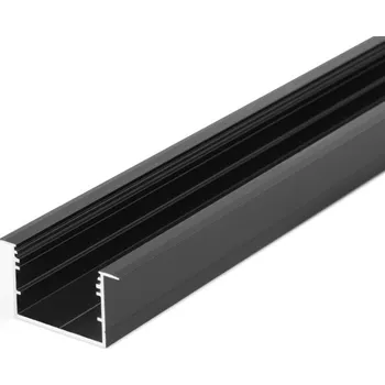 LED lišta Profil WIRELI VARIO30-07 černý elox, 2m (metráž)