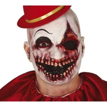 Karnevalový doplněk Profi efekt latexová krvavá pusa 15 cm - Halloween