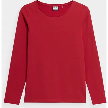 Dámské tričko 4F 4FSS23TLONF085 RED Dámské tričko US XXL