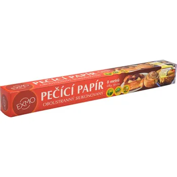 Pečicí papír Exmo Oboustranný silikonovaný pečící papír 38 cm x 8 m
