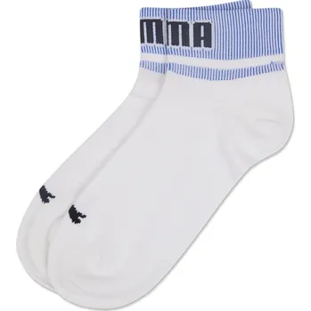 Pánské ponožky Ponožky PUMA UNISEX NEW HERITAGE QUARTER 2P 938021-03 WHITE 43-46
