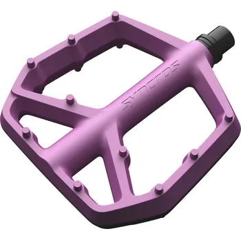 Pedál na kolo Scott Pedály SYNNCROS Flat Pedals Squamish III Deep purple