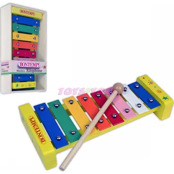 Hudební nástroj pro děti Bontempi Dětský dřevěný xylofon