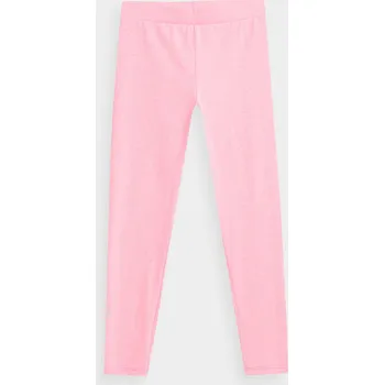 Dívčí legíny 4F 4FJSS23TTIGF039 LIGHT PINK Dětské legíny EU 158