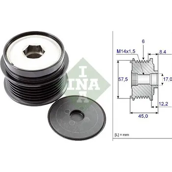 Předstihová spojka INA 535 0174 10