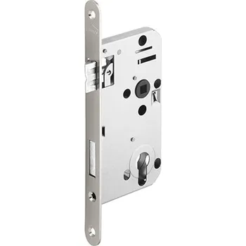 ACT SERVIS ACT - Zadlabávací zámek 50/80mm L/P nikl Provedení: WC, DM: 50, Rozteč: 72 mm