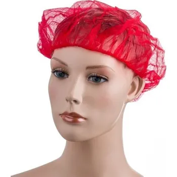 Čepice PROFOD PD-BARET-R / Jednorázová čepice, typ baret - červená L