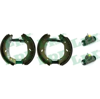 Brzdová čelist Sada brzdových čelistí, , 1227046, 4055724, 4068141, 4143208, 4455986, 4525732, 4743576, 4841295, 4841296, YC152200AF, YC152B256AF, YC152B256BF, YC1J2200AA, LPR, OEK596