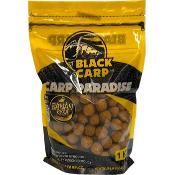 Boilies BLACK CARP Boilies Banán - ryba 1kg 20mm (BLACK CARP Boilies Banán - ryba 1kg 20mm)