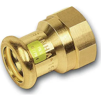 Vodovodní potrubí CU přechod 11270g, 22x1/2", press plyn