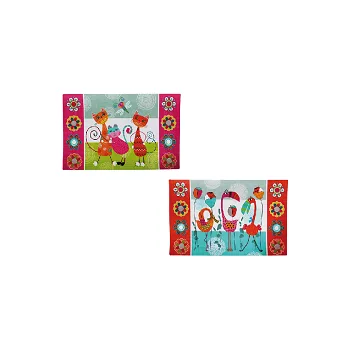 prostírání Prostírání zvířátka 28 x 44cm plast 145081