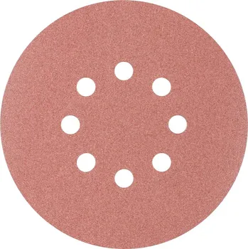 Brusný papír PFERD TOOLS KSS 150 8 L A 120 45017152 brusné papíry pro excentrické brusky s otvory Zrnitost 120 (Ø) 150 mm 25 ks