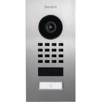 Domovní zvonek DoorBird D1101V Unterputz Wi-Fi, LAN domovní IP/video telefon venkovní jednotka, Nerezová ocel V2A (s práškovým nástřikem), 423866782