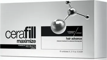 Přípravek proti padání vlasů Redken Cerafill Maximize Hair Advance Aminexil 10 x 6 ml 