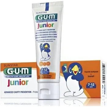 zubní pasta Sunstar - GUM Gum Junior zubní pasta (7-12) Pomeranč 12ml