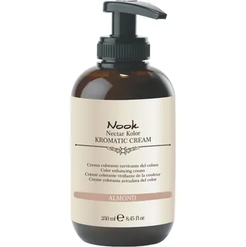 Barva na vlasy NOOK Kromatic Cream maska Almond (béžová) 250ml