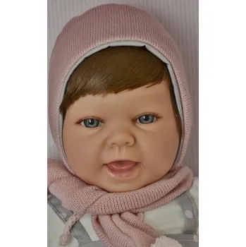 Panenka Realistická panenka Judita od firmy Berjuan ze Španělska (Baby Sweet nina lunares)