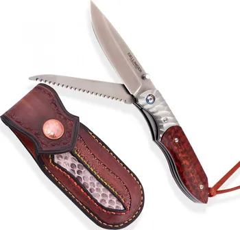 kapesní nůž Dellinger Wilderer M390 hadí dřevo