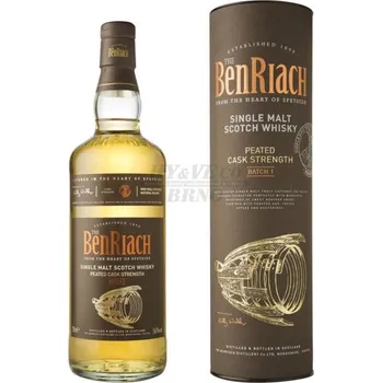 Whisky BenRiach Peated Cask Strenght 0,7l 56%