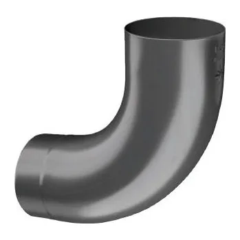 Střecha Koleno Ø 120/85°, KJG PZ lakovaný - IČ RAL 9005 intenzivně černá