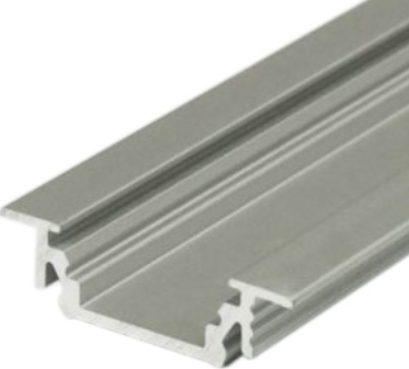 Hliníkový profil W-I 12 GROOVE10 BC/UX (3m) (vložený profil GROOVE10 3m)