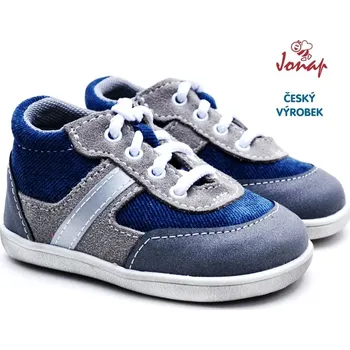 Dívčí polobotky Dětské boty JONAP 051 s riflová šedá Velikost: 19