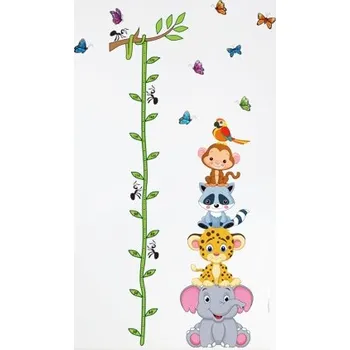 Samolepící dekorace Samolepky na zdi Metr na stěnu Zvířátka