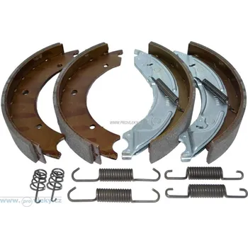 KNOTT Čelisti brzdové 250x40 na nápravu - sada