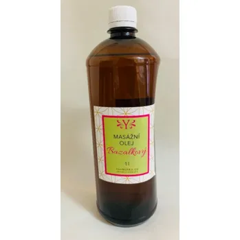 Pleťový olej Yasminka Bazalkový masážní a tělový olej, 1l