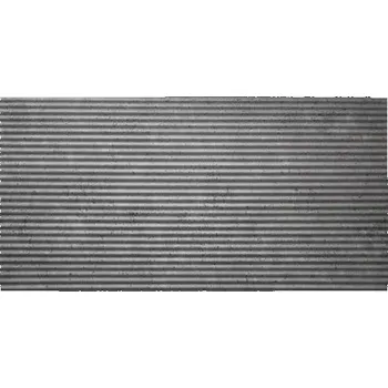 3D panel 4614 BETON STRIPES šedý s vlnkami rozměr 100 cm x 50 c
