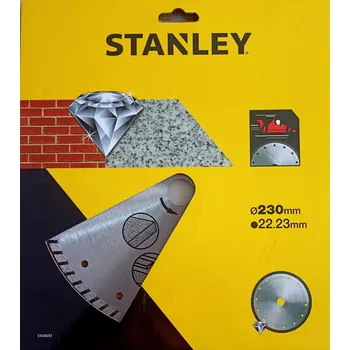 Řezný kotouč Diamantový kotouč na žulu, cihly segmentový 230mm STANLEY STA38207
