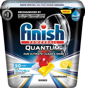 Tableta do myčky Finish Quantum Ultimate Lemon Sparkle