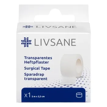 Náplast Livsane Zdravotnická lepící páska 2,5 cm x 5 m