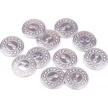 Knoflík Knoflík kovový 024 vel.24 -Ø15,2mm (10ks/bal.)