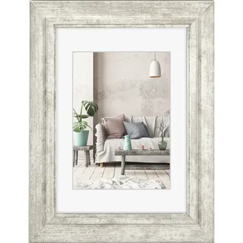 Rám na obraz Hama rámeček plastový COZY, bílá antik, 20x30 cm
