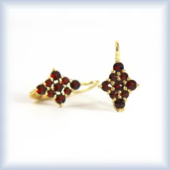 Náušnice bílé zlato