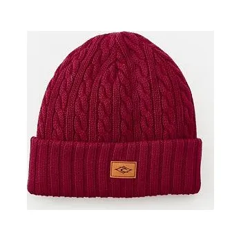 Čepice Zimní čepice Rip Curl ORIGINAL SURFERS REG BEAN Red Dirt velikost O/S