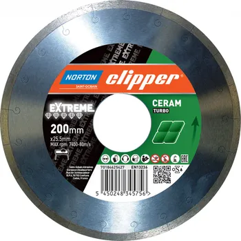 Řezný kotouč Norton Clipper Extreme Ceram XJ 230 x 25,40 mm