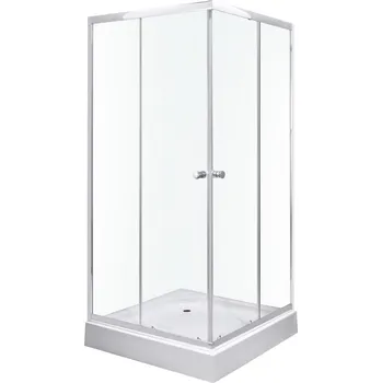 Kerra Olga SQ čtvercový sprchový kout s vaničkou Rozměr koutu: 80x80cm