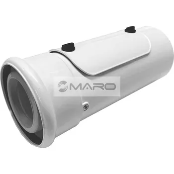 Kouřovod Brilon Serio Trubka spalinová koaxiální s revizním otvorem, PE/kov 60/100 x 206 mm, 52100009