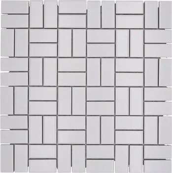 Obklad Keramická mozaika CWM 07WM BÍLÁ 30x30 cm