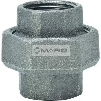 Instalatérský materiál GEBO Šroubení černé č.330 FF 2", 330-9S